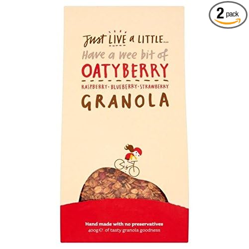 Just Live a Little OatyBerry Granola 400g - Pack of 2