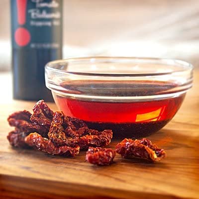 OMG! Gourmet Sundried Tomato Balsamic Dipping Oil | As found in Pike Place Market (Delicious Perfect for breads veggies salads and marinades) 177ml/6oz