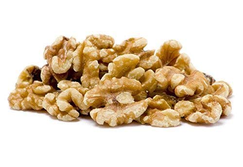 Raw Shelled California Walnuts Halves &amp Pieces (4 Lbs.) - Compares to Organic Walnuts - Great Source of Omega 3 - Vegan &amp Keto Friendly - Farm Fresh Nuts Brand