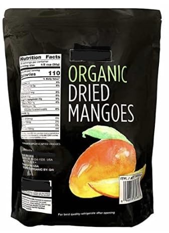 Generic Kirkland Signature Organic Dried Mangoes 2.5 Pounds