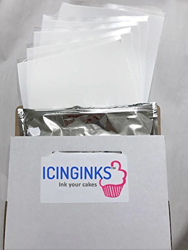 Premium Edible Frosting Sheets Sugar Sheets Icing sheets 24 count (8.5 X 11) A4 Edible Paper for cake printers