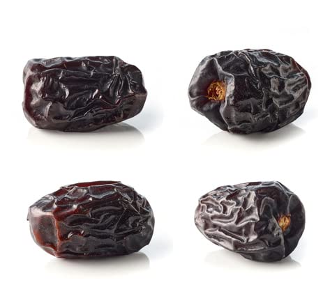 Al Madina Ajwa Dates - Premium Quality - 2.2lb (1000g) - Imported from Madinah Munawwara Saudi Arabia - Perfect for Ramadan Gift - Fiber-Rich Snack Dry Fruit