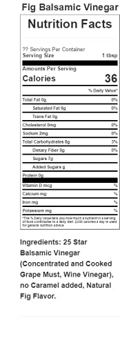 Mission Fig Balsamic Vinegar