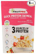 Fruitpro Oatmeal Protein Strawberry Banana 8.4 oz (Pack of 6)