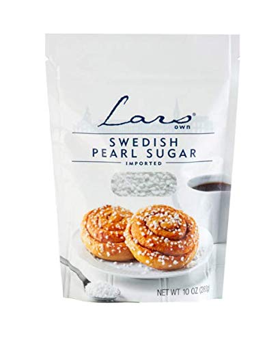 Lund's Swedish Pancake Mix and Lars Swedish Pearl Sugar 10oz Box