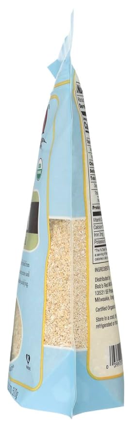 Bob's Red Mill Cereal Oat Bran Organic 18.0 OZ (Pack of 6)