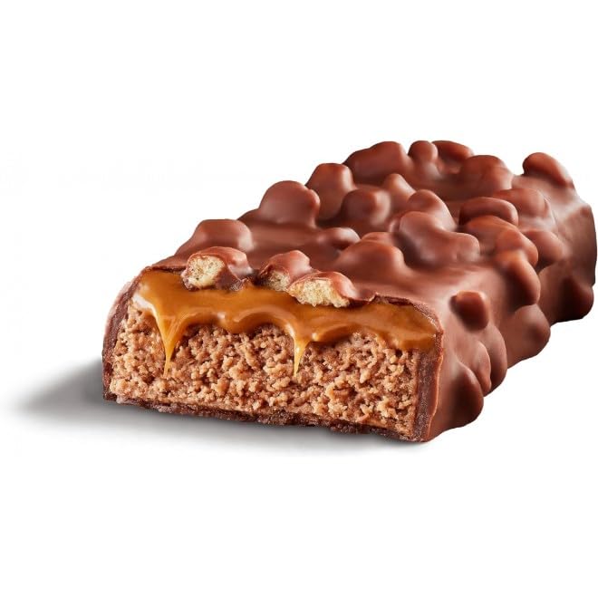 FULFIL Protein Bars Chocolate Salted Caramel Flavored Chocolate Peanut Caramel Gluten Free with 15g Pantry 18 Count (2PACK)