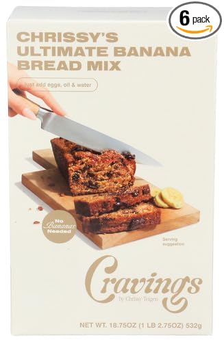 Cravings By Chr ISSY Teige Mix Bread Ultimate 18.75 oz (Pack of 6)