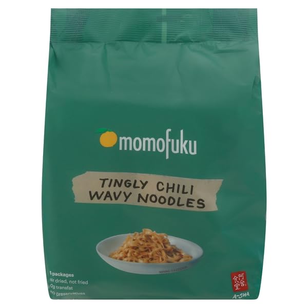 Momofuku Wavy Noodles Tingly Chili 16.75 Ounce