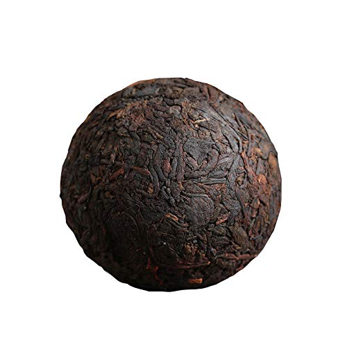 500g of ripe Pu 'er tea (5 pieces * 100g) 17.6oz tuocha wrapped in bamboo leaves