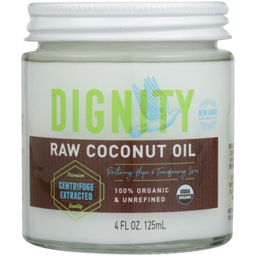 Generic Dignit.y Coconuts Oil Coconut Raw Virgin Organic 4 oz (Pack Of 12)