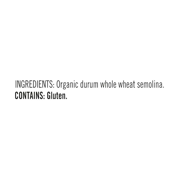 Mantova Italian Organic Whole Wheat Fusilli Pasta - 100% Durum Semolina Organic Whole Wheat Fusilli - 16 Oz - Product Of Italy Package May Vary 1 Pound (Pack of 6)