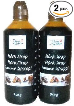 Swedish Dark Baking Syrup - Dan Sukker (2-Pack)