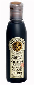 Italian Natural Flavored Cherry Balsamic Glaze From Mussini 5.1 Ounces