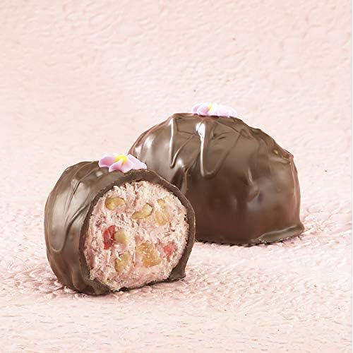 Asher's Chocolates Window Boxed Eggs Chocolate Covered Eggs Large Decorative Eggs Spring Themed Small Batches of Kosher Chocolate Family Owned Since 1892 (8oz Milk Chocolate Cherry Almond)