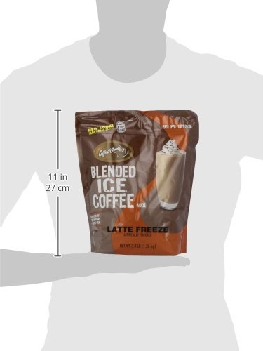 DaVinci Gourmet Iced Coffee Latte Blended Drink Mix 3 Pounds