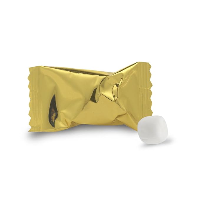 6.75lbs Gold Candy Buffet Set With Chocolate Coins Swirly Pops Wrapped Miniatures Foiled Chocolate Balls And Buttermints For Parties (Feeds 24-36 People) - Candy Only