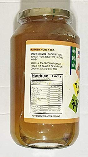 Hanasia Ginger Honey Tea- 2.2lbs