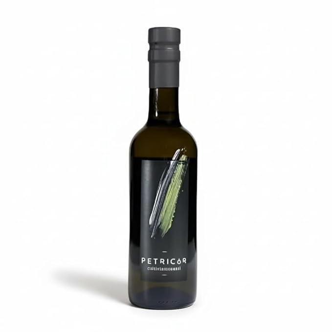 Ritrovo Selections Petricor Olive Oil - 100% Taggiasca Extra Virgin Olive Oil 375 ml - Polyphenol Rich Olive Oil from Liguria Italy