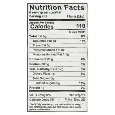 Heavenly Hunks Oatmeal Whole Chocolate Chip Cookies 6 oz (Pack of 6)