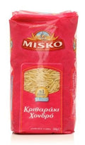 Misko - Greek Orzo Pasta [Risoni Large] (4)- 17.6 oz. Pkgs.