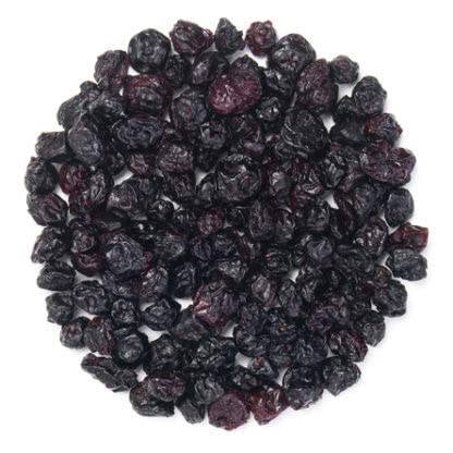 Cherry Bay Orchards Dried Blueberries (3oz 2 Pack 6 oz Total) - No Added Sugar 100% Domestic All Natural Kosher Certified No Preservatives Gluten Free &amp GMO Free - Packed in a Resealable Pou