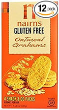 Oatmeal Grahams Gluten Free 5.64 Ounces (Case of 12)
