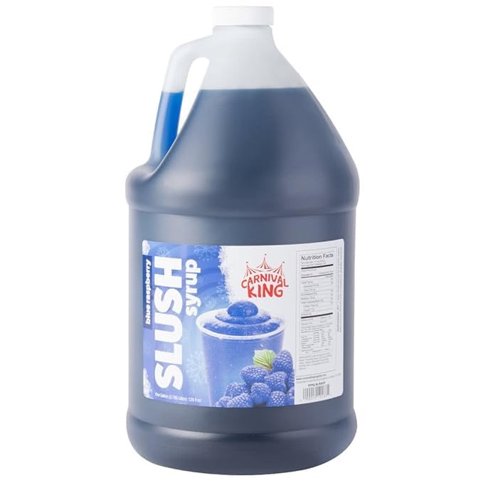 TableTop Variety Pack 1 Gallon Cherry 1 Gallon Blue Raspberry Slushy Syrup