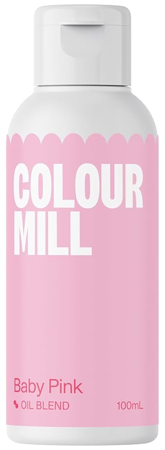 Colour Mill Oil-Based Food Coloring 100 Milliliters (Baby Pink)
