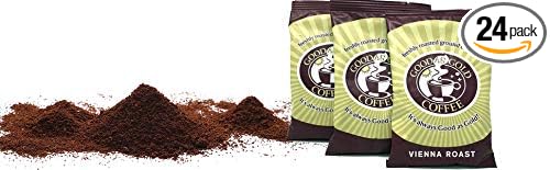 Good As Gold Vienna Roast Medium Roast Arabica Blend Coffee 24 / 2.5oz Pre-Measured Packets for Drip Coffee Machines