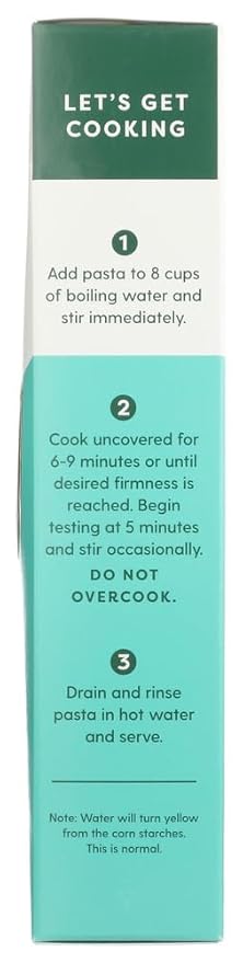 1 CASE Quinoa Corporation Pasta Elbows 8 oz 12 per case