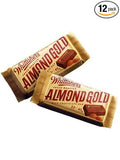 Whittaker's Almond Gold Slab 45g (Pack of 12) （Made in New Zealand）