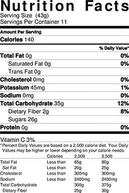 Dried Cranberries (10lb Case)