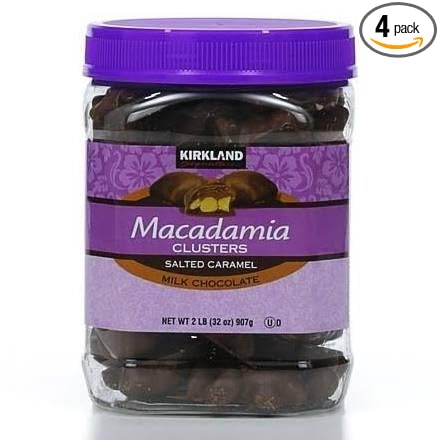 4x Kirkland Signature Macadamia Clusters - 32 Oz. - (8 Lbs.)