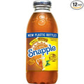 Snapple All Natural Fruit Flavored Teas and Juices 16 oz Plastic Bottles (Half 'n Half Lemonade Iced Tea Pack of 12)