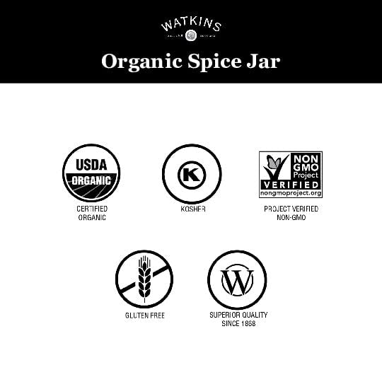 Watkins Gourmet Organic Spice Jar Whole Cloves 1.5 oz. Bottle 3-Pack