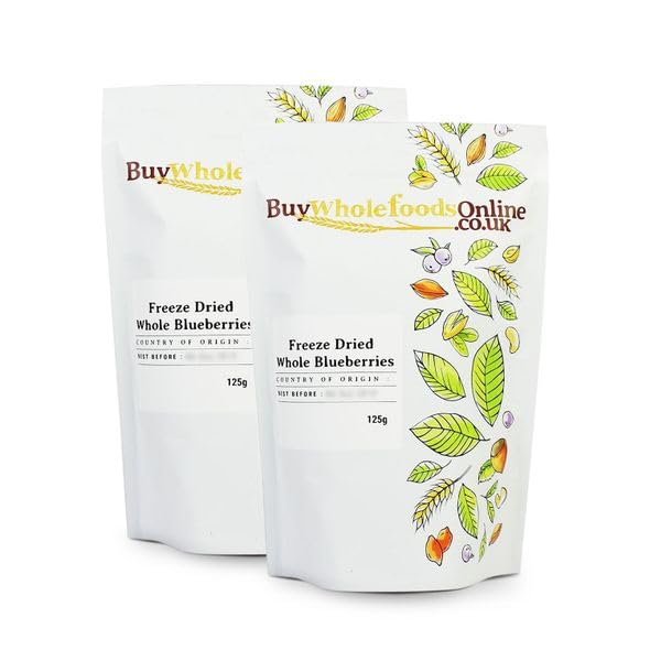 Buy Whole Foods Freeze Dried Whole Blueberries (250g)
