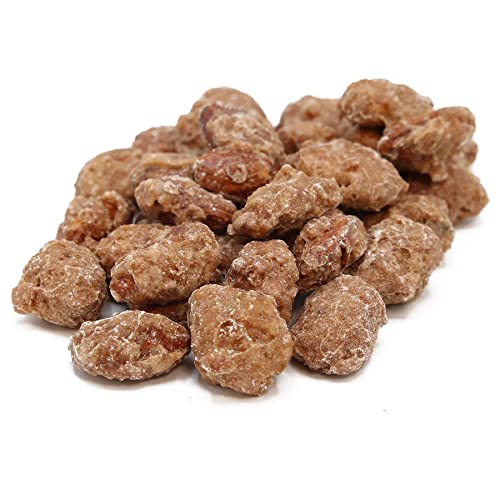 C.J. Dannemiller Cinnamon Roasted Almonds Bulk 25 LB Box Great For Snacking Trail Mix Cooking