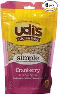 UDIS GRANOLA GF CRNBRY BAG 12 OZ PK- 6