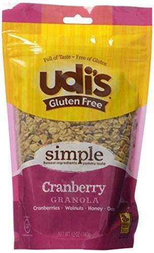 UDIS GRANOLA GF CRNBRY BAG 12 OZ PK- 6