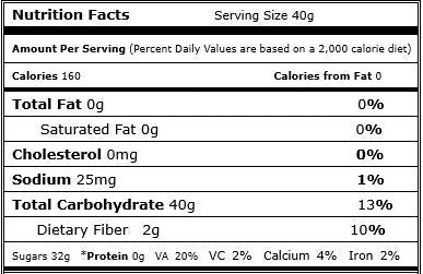Dried Mango Slices 5 LB bag