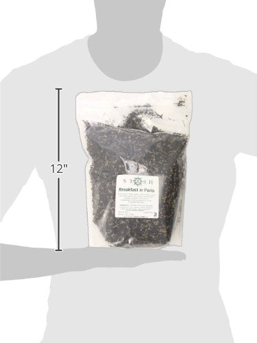 Stash Tea Breakfast In Paris Black Tea - Caffeinated Non-GMO Project Verified Premium Tea with No Artificial Ingredients Loose Leaf 1 lb Bag