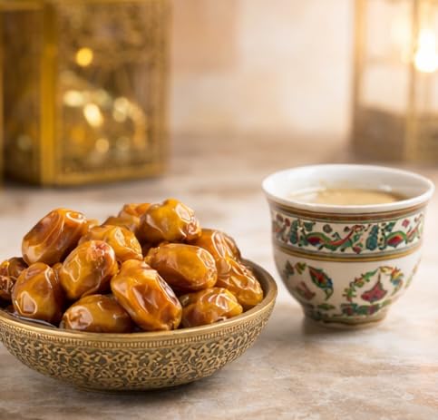 Royal Sukkari Dates from Al Madinah Saudi Arabia – Premium Soft &amp Moist Whole Dates Naturally Sweet Family Size Box for Ramadan Gifting &amp Daily Enjoyment (1.5 kg)