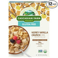 Cascadian Farm Honey Vanilla Crunch Cereal 10.5 oz (Pack of 12)