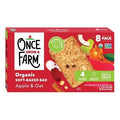 Once Upon a Farm Bar Baked Apple &amp Oat 8 Pc 9.6 oz (Pack of 4)
