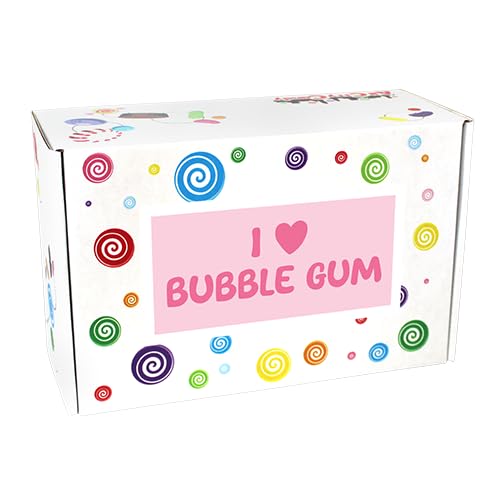 All City Candy's - I Heart Bubble Gum Candy Assortment Gift Box (Great for gifting sharing or stocking up!)