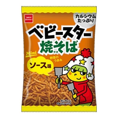Beatcraft™ Baby Star Ramen Fried Noodle Snack + Japanese Toy Happy Set (15 Packs 3 Flavor Mix: Chicken Yakisoba Sauce Light Salt Jumbo Size)