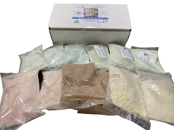Mojo Stuff Galore Mojo's Children's Easy to Bake Oven Mixes | Play Toy Oven 12 Pack Mega Refill | Cupcakes Cookies Brownie Ultimate Baking Supplies | Super Pack Net Wt 30.2 oz