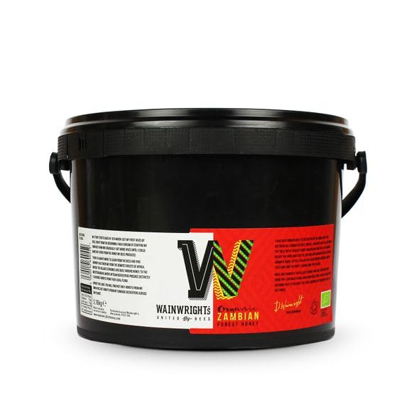 Buy Whole Foods Organic Raw Zambian Forest Honey - Set 3.18kg