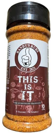 All Purpose Seasoning Bundle with Randy's Rubs Seasoning including THIS IS IT The Everything Seasoning (One 6 Ounce Shaker) GLUTEN FREE SUGAR FREE and Randy's Rubs